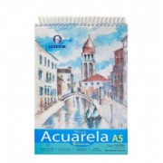 BLOCK PARA  ACUARELA GOYA  A5 300GR 10HS